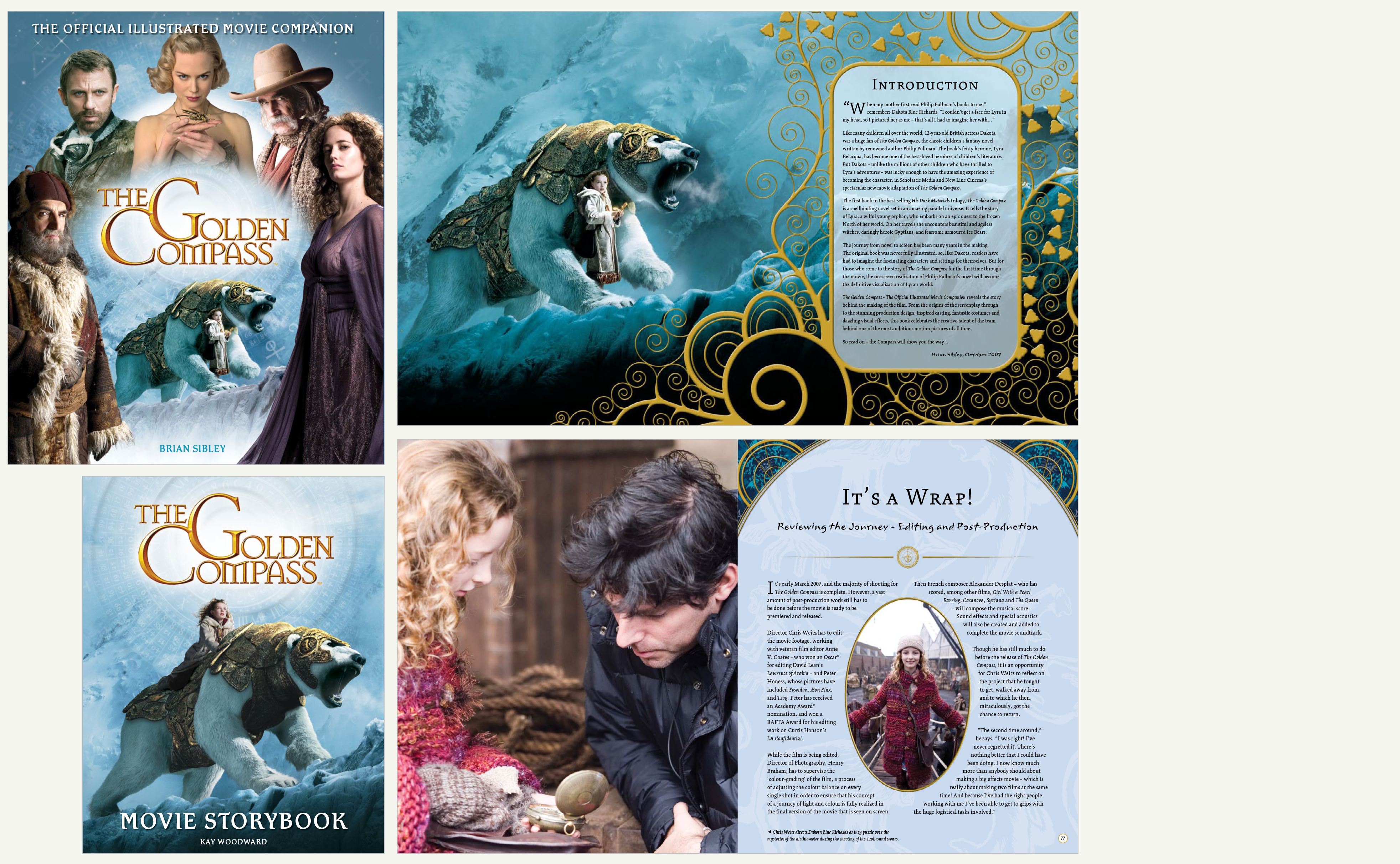 Golden Compass designs