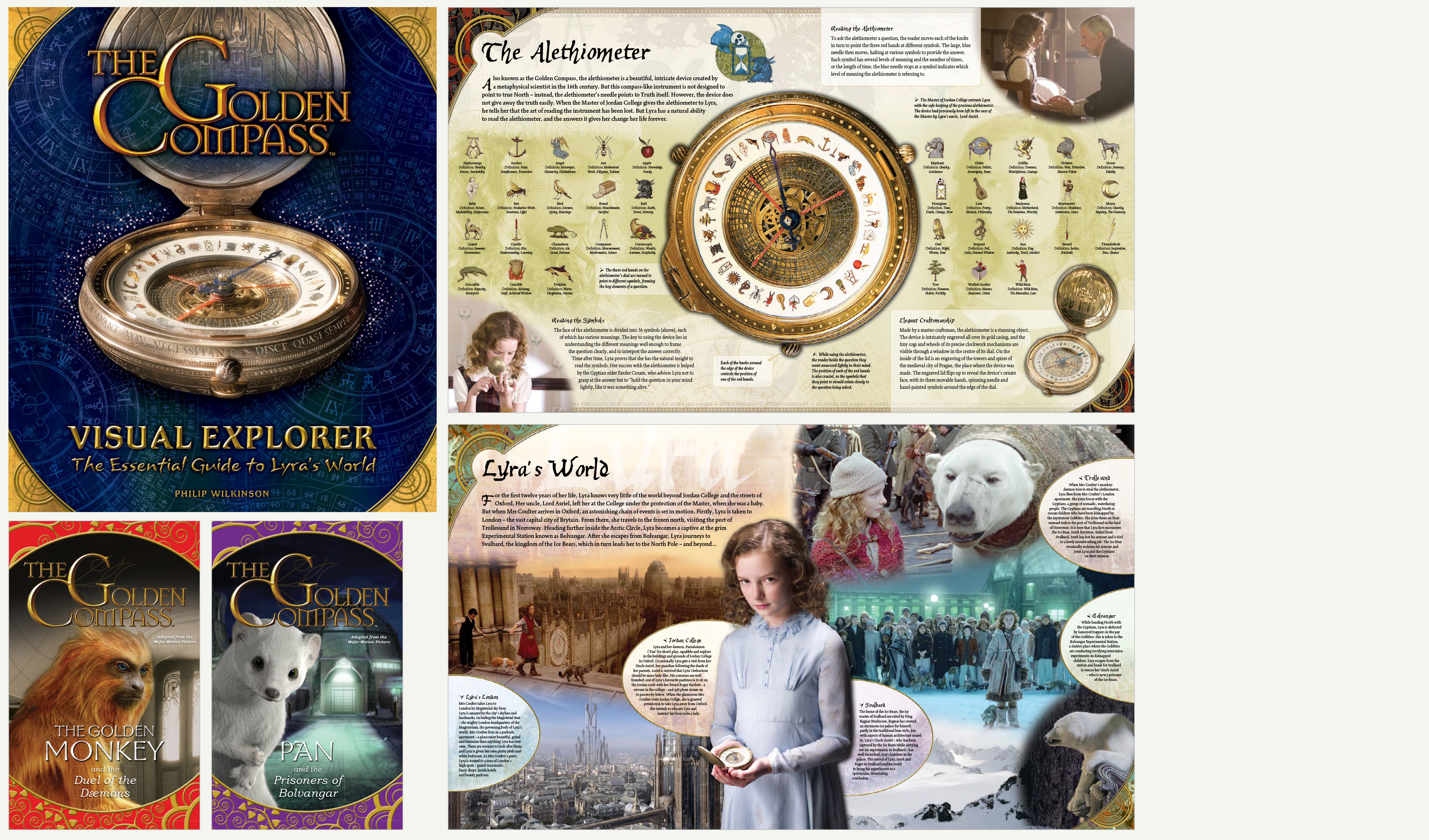 Golden Compass designs